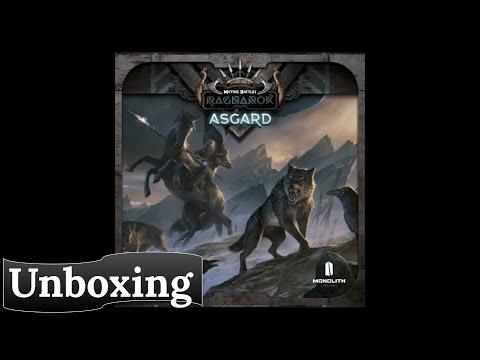 Mythic Battles Ragnarok Asgard: Unboxing