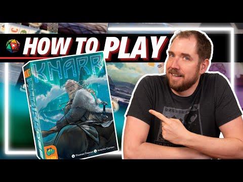 How to Play KNARR | Board Game Tutorial | Learn to Play KNARR