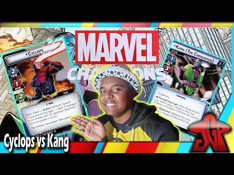 Cyclops vs Kang: Marvel Champions - The Once and Future Kang Solo Playthrough