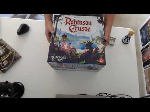 Roibinson Crusoe - Collector's Edition - Gamefound - Unboxing