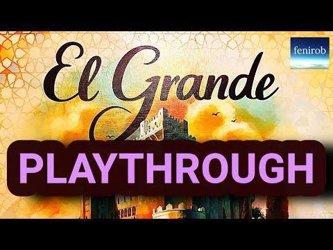 El Grande Board Game | Playthrough