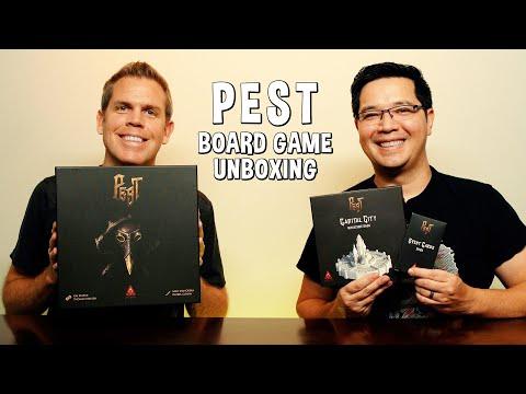 Unboxing Pest - Plague Themed Board Game